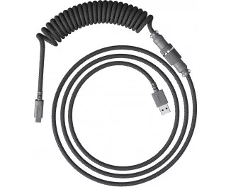Кабель для ігрової клавіатури USB-C > USB-A HyperX Coiled Cable (6J677AA) Red 