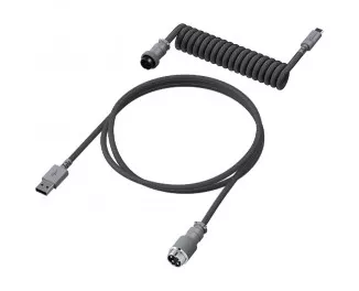 Кабель для ігрової клавіатури USB-C > USB-A HyperX Coiled Cable (6J677AA) Red 