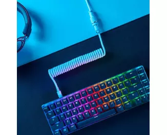 Кабель для ігрової клавіатури USB-C > USB-A HyperX Coiled Cable (6J677AA) Red 