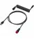 Кабель для ігрової клавіатури USB-C > USB-A HyperX Coiled Cable (6J677AA) Red 