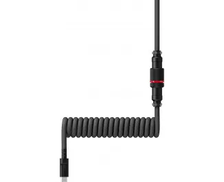 Кабель для ігрової клавіатури USB-C > USB-A HyperX Coiled Cable (6J677AA) Red 