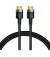 Кабель HDMI > HDMI v 2.0 Baseus Cafule 2.0 m (CADKLF-F01) Black