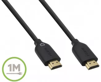 Кабель HDMI (M/M) Belkin 1м, High Speed Ethernet, черный