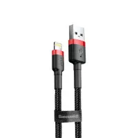 Кабель Lightning > USB Baseus Cafule Cable 2.4A 0.5m Red/Black (CALKLF-A19)