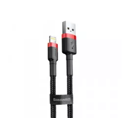 Кабель Lightning > USB  Baseus Cafule Cable 2.4A 0.5m Red/Black (CALKLF-A19)