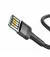 Кабель Lightning > USB  Baseus Cafule Special Edition 2.4A 1.0m (CALKLF-GG1) Gray