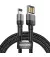 Кабель Lightning > USB  Baseus Cafule Special Edition 2.4A 1.0m (CALKLF-GG1) Gray
