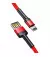 Кабель Lightning > USB  Baseus Cafule Special Edition 2.4A 1.0m Red (CALKLF-G09)