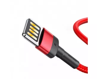 Кабель Lightning > USB  Baseus Cafule Special Edition 2.4A 1.0m Red (CALKLF-G09)