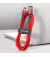 Кабель Lightning > USB  Baseus Cafule Special Edition 2.4A 1.0m Red (CALKLF-G09)