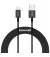 Кабель Lightning > USB  Baseus Superior Series Fast Charging 2.4A 2.0m (CALYS-C01) Black