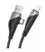 Кабель Lightning > USB + USB Type-C  hoco U95 Freeway PD 20W 1.2m Black
