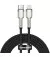 Кабель Lightning > USB Type-C  Baseus Cafule Metal Data Cable PD 20W 2.0m (CATLJK-B01) Black