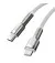 Кабель Lightning > USB Type-C  Baseus Cafule Metal Data Cable PD 20W 2.0m (CATLJK-B02) White