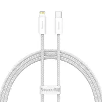 Кабель Lightning > USB Type-C  Baseus Dynamic Series Fast Charging 20W 1.0m (CALD000002) White
