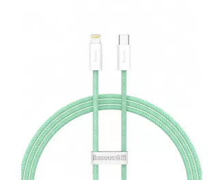 Кабель Lightning > USB Type-C  Baseus Dynamic Series Fast Charging 20W 1.0m (CALD000006) Green