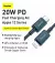 Кабель Lightning > USB Type-C  Baseus Superior Series PD 20W 2.0m (CATLYS-C03) Blue