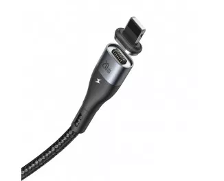 Кабель Lightning > USB Type-C  Baseus Zinc Magnetic Safe PD 20W 1.0m (CATLXC-01) Black