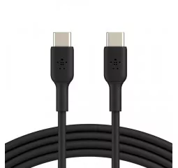 Кабель USB-C > USB-C зарядки/синхронизации Belkin 1м, 60Вт, Type-C, PVC, черный