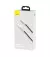 Кабель USB Type-C > USB  Baseus Cafule Metal Data Cable 66W 0.25m (CAKF000001) Black