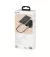 Кабель USB Type-C > USB  Baseus Cafule Metal Data Cable 66W 0.25m (CAKF000001) Black