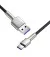 Кабель USB Type-C > USB  Baseus Cafule Metal Data Cable 66W 1.0m (CAKF000101) Black