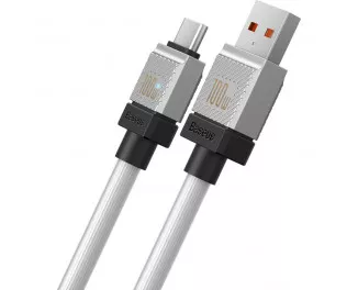 Кабель USB Type-C > USB Baseus CoolPlay Series Fast Charging Cable 100W 2.0m (CAKW000702) White