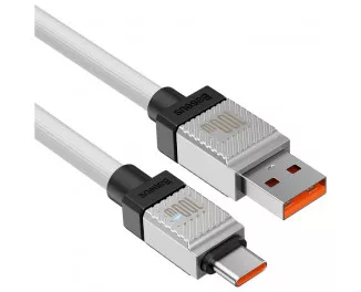 Кабель USB Type-C > USB Baseus CoolPlay Series Fast Charging Cable 100W 2.0m (CAKW000702) White