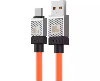 Кабель USB Type-C > USB Baseus CoolPlay Series Fast Charging Cable 100W 2.0m (CAKW000707) Orange