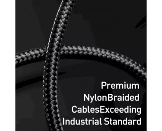 Кабель USB Type-C > USB Baseus Display Fast Charging Data Cable 66W 1.0 m (CASX020001) Black