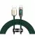 Кабель USB Type-C > USB Baseus Display Fast Charging Data Cable 66W 2.0 m (CASX020106) Green