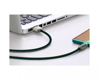 Кабель USB Type-C > USB Baseus Display Fast Charging Data Cable 66W 2.0 m (CASX020106) Green