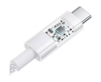 Кабель USB Type-C > USB Baseus Gem Fast Charging Data Cable 100W 2.0 m (P10373002211-01) Moon White