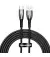 Кабель USB Type-C > USB Baseus Glimmer Series Fast Charging Data Cable 100W 2.0 m (CADH000501) Black