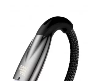 Кабель USB Type-C > USB Baseus Glimmer Series Fast Charging Data Cable 100W 2.0 m (CADH000501) Black