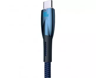 Кабель USB Type-C > USB Baseus Glimmer Series Fast Charging Data Cable 100W 2.0 m (CADH000503) Blue