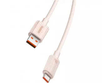 Кабель USB Type-C > USB Baseus Habitat Series Fast Charging Cable 100W 2.0 m (P10360203421-01) Wheat Pink