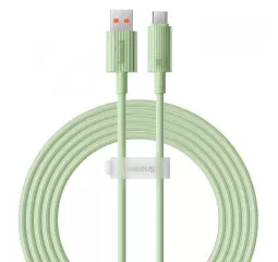 Кабель USB Type-C > USB Baseus Habitat Series Fast Charging Cable 100W 2.0 m (P10360203631-01) Natural Green