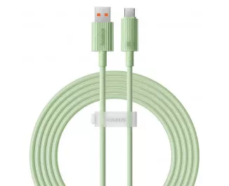 Кабель USB Type-C > USB Baseus Habitat Series Fast Charging Cable 100W 2.0 m (P10360203631-01) Natural Green