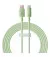 Кабель USB Type-C > USB Baseus Habitat Series Fast Charging Cable 100W 2.0 m (P10360203631-01) Natural Green