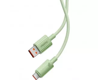 Кабель USB Type-C > USB Baseus Habitat Series Fast Charging Cable 100W 2.0 m (P10360203631-01) Natural Green