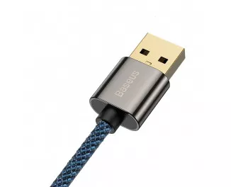 Кабель USB Type-C > USB  Baseus Legend Series Elbow Fast Charging Data Cable 66W 2.0m (CACS000503) Blue