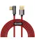 Кабель USB Type-C > USB  Baseus Legend Series Elbow Fast Charging Data Cable 66W 2.0m (CACS000509) Red