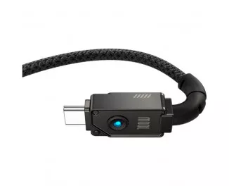 Кабель USB Type-C > USB Baseus Unbreakable Series Fast Charging Data Cable 100W 2.0 m (P10355801111-01) Cluster Black
