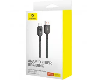Кабель USB Type-C > USB Baseus Unbreakable Series Fast Charging Data Cable 100W 2.0 m (P10355801111-01) Cluster Black