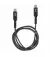 Кабель USB Type-C > USB Type-C 2E 1 м 240 Вт Type-C Black (2E-CCCCAL-WH)