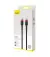 Кабель USB Type-C > USB Type-C  Baseus Cafule Flash Charging PD 2.0 100W 2.0m (CATKLF-AL91) Red/black