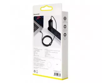 Кабель USB Type-C > USB Type-C  Baseus Cafule Flash Charging PD 2.0 100W 2.0m (CATKLF-AL91) Red/black