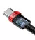 Кабель USB Type-C > USB Type-C  Baseus Cafule Flash Charging PD 2.0 100W 2.0m (CATKLF-AL91) Red/black