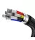 Кабель USB Type-C > USB Type-C  Baseus Cafule Metal Data Cable 100W 2.0m (CATJK-D01) Black